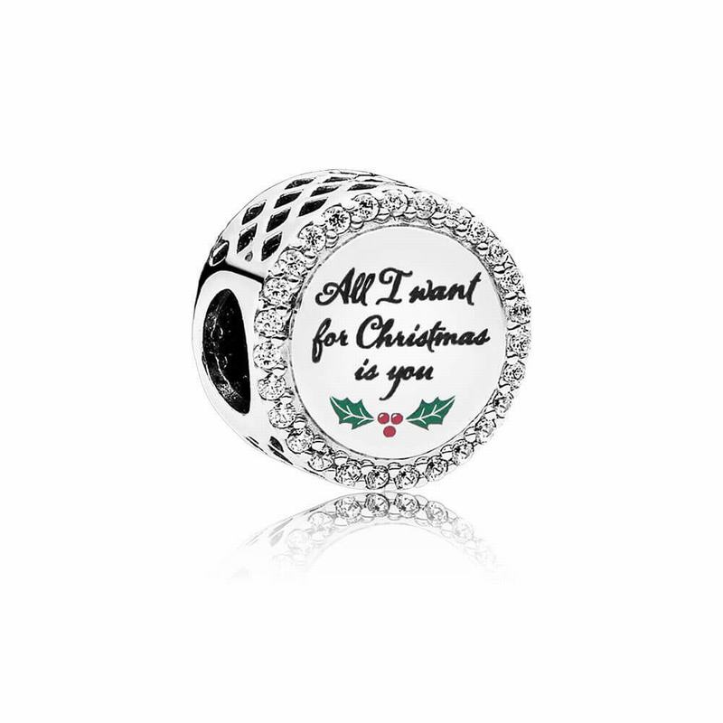 Pandora Australia All I Want for Christmas Charm - Sterling Silver | HURMXJ935